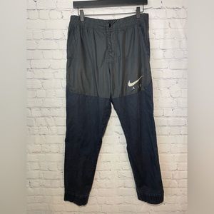 Nike Air Men's Dark Gray and Navy Joggers